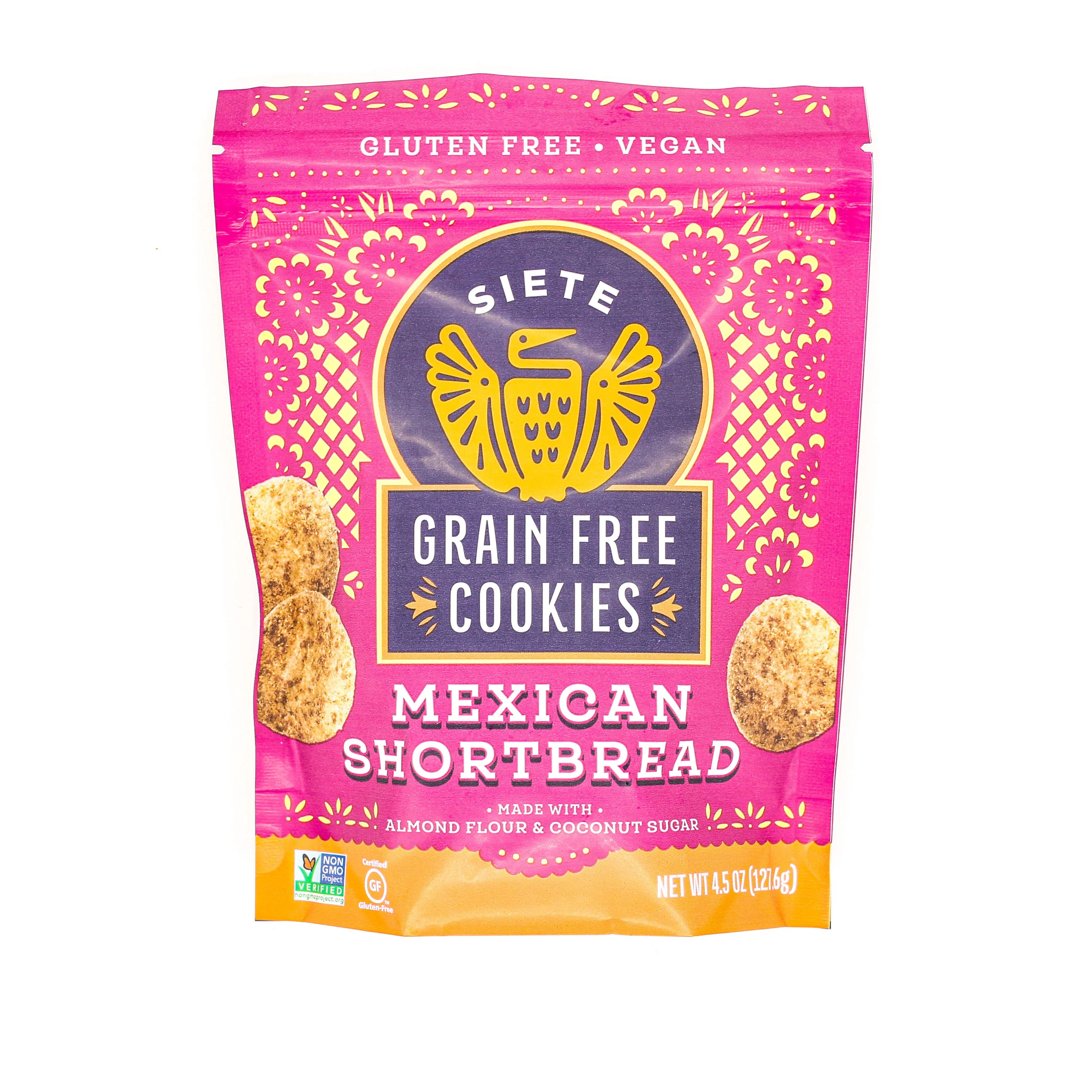 Siete Cookies, Grain Free, Mexican Shortbread - 4.5 oz