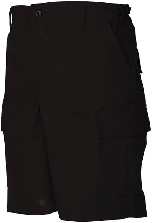 BDU Shorts, Black, Waist 32" to 34"