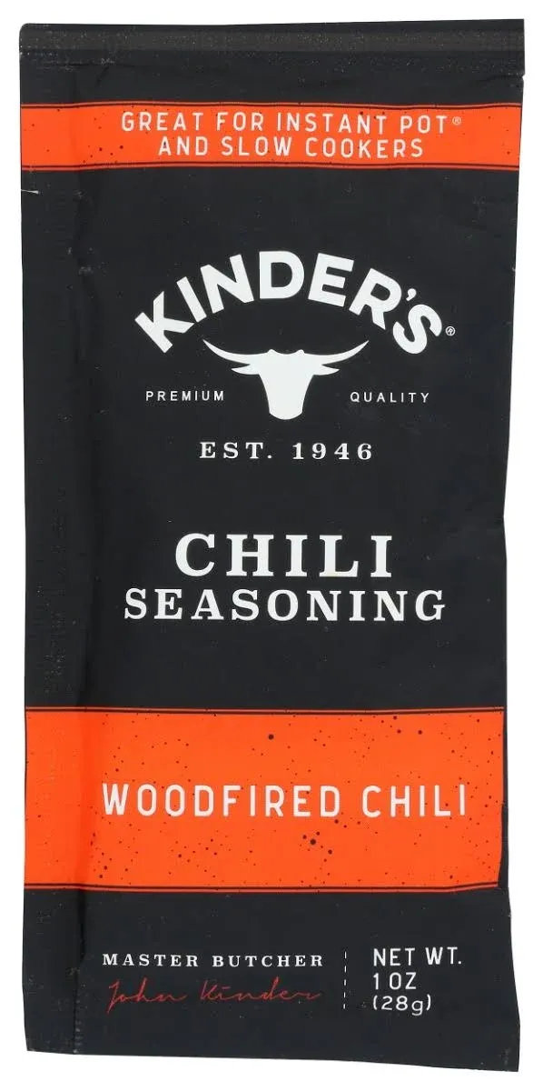 Kinder's Seasoning, Chili, Woodfired - 1 oz