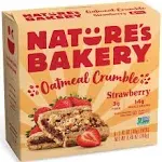 Nature's Bakery Oatmeal Crumble Strawberry