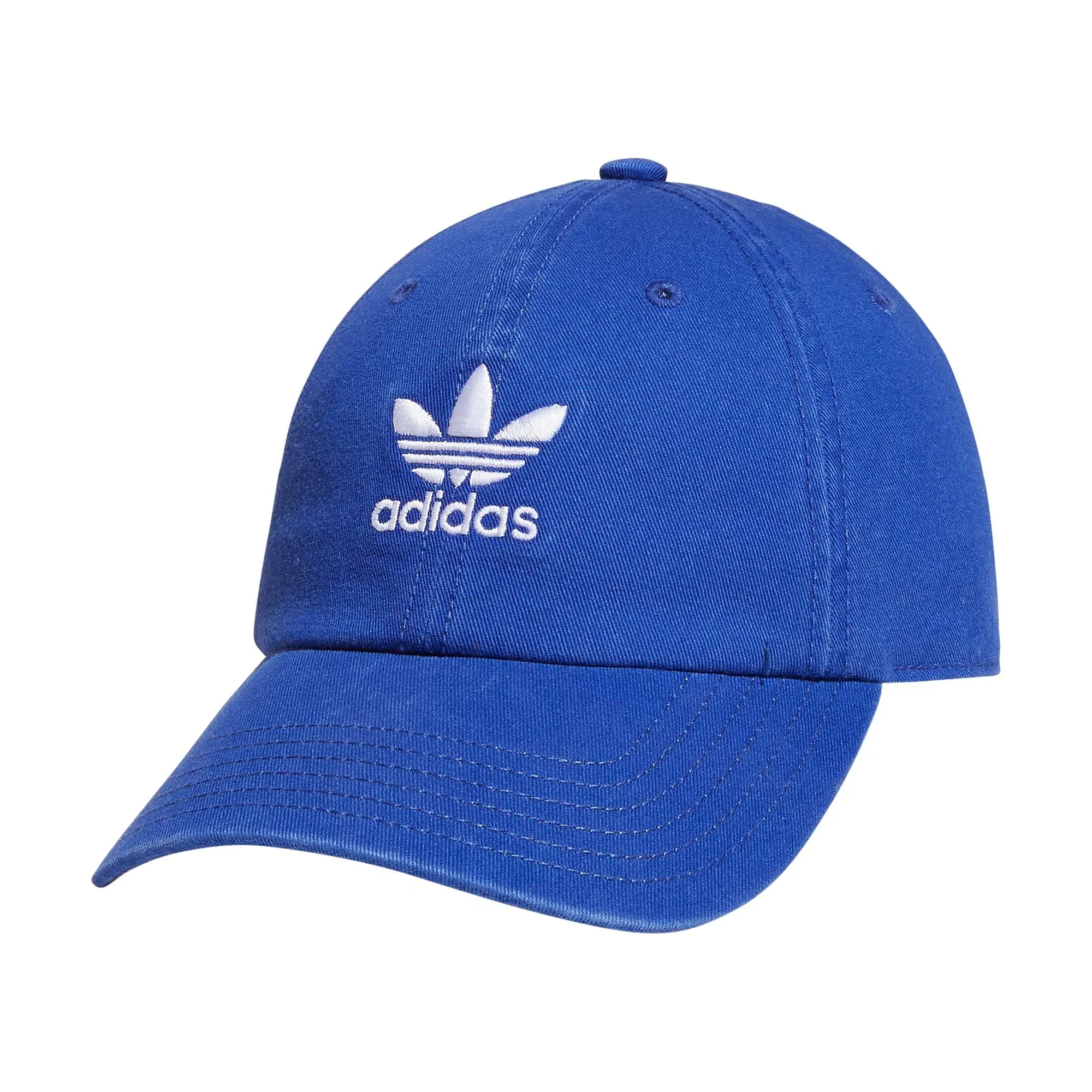 Adidas Washed Relaxed Hat Blue 1 Size - Kids Originals Hats