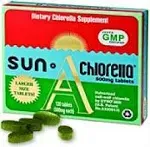 Sun Chlorella, Chlorella, 500 mg, 120 Tablets