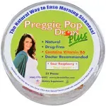 Three Lollies Preggie Pop Drops Plus | with Vitamin B6 for Morning Sickness Relief | Sour Raspberry | Sour Lemon | 21 Drops