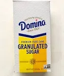 Domino Pure Cane Sugar, Granulated - 1 lb canister