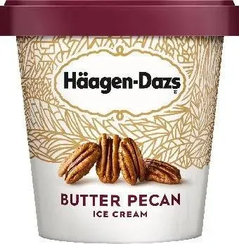 Haagen Dazs Butter Pecan Ice Cream