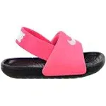 Nike Toddler Kawa Slide Digital Pink/White/Black / 6