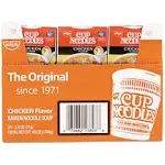 Nissin Cup Noodles, Chicken Flavor (2.25 oz, 24 Ct.)