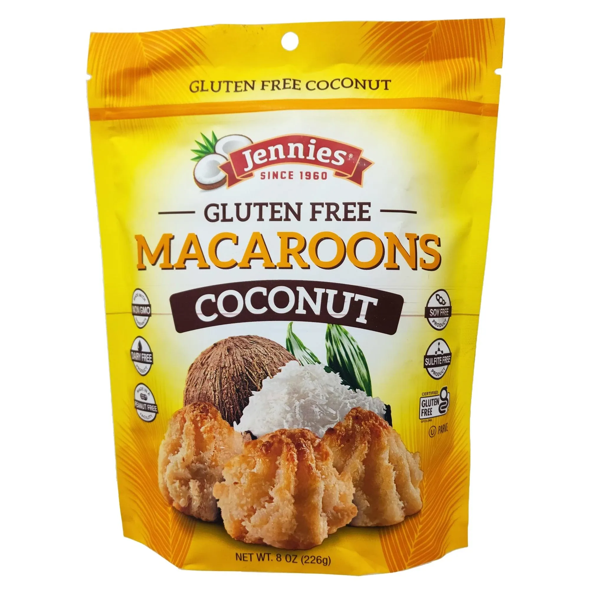 Jennies Coconut Macaroons - 8 oz canister