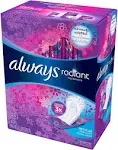 Always Radiant Daily Liners Unscented Regular Liners 96 ct Pack