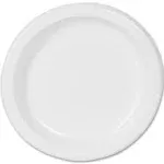 8.5 in. White Disposable Paper Dinnerware Plates (125 Per Case)