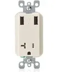 Leviton T5830-T 20A USB Receptacle