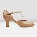 Bloch Split Flex Character Shoe - Tan - 9