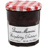 Bonne Maman Raspberry Preserves, 13 Ounce Jars (Pack of 6)