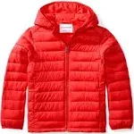 Boys and Toddlers&#x27; Light-Weight Water-Resistant Packable Hooded Puffer Coat