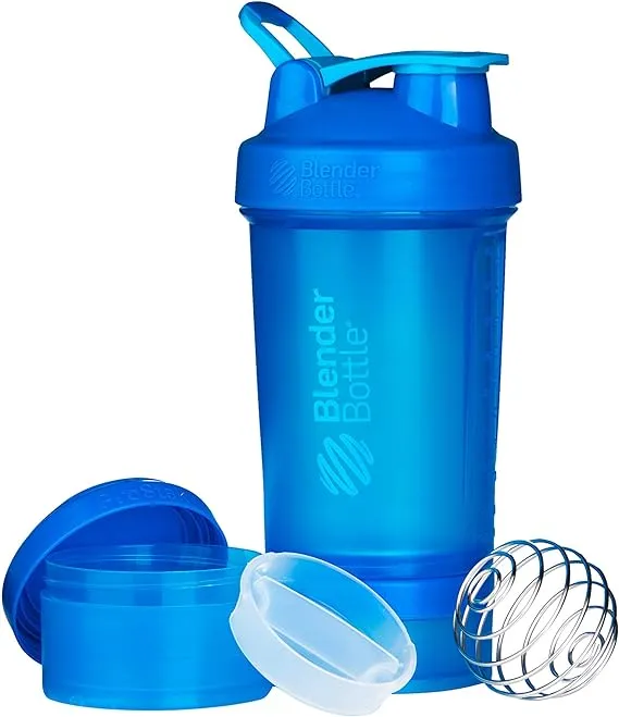 Blender Bottle ProStak Cyan 22 oz 650 ml