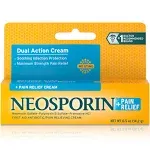 Neosporin Antibiotic/Pain Relieving Cream, Pain Plus Relief - 0.5 oz tube