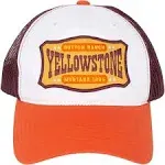 Yellowstone Men's Mesh Adjustable Snapback Trucker Hat