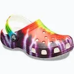 Crocs Kids' Classic Tie Dye Clogs (Little Kid/Big Kid)