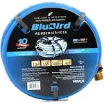 BluBird 1/2 in. x 10 ft. Rubber Air Hose