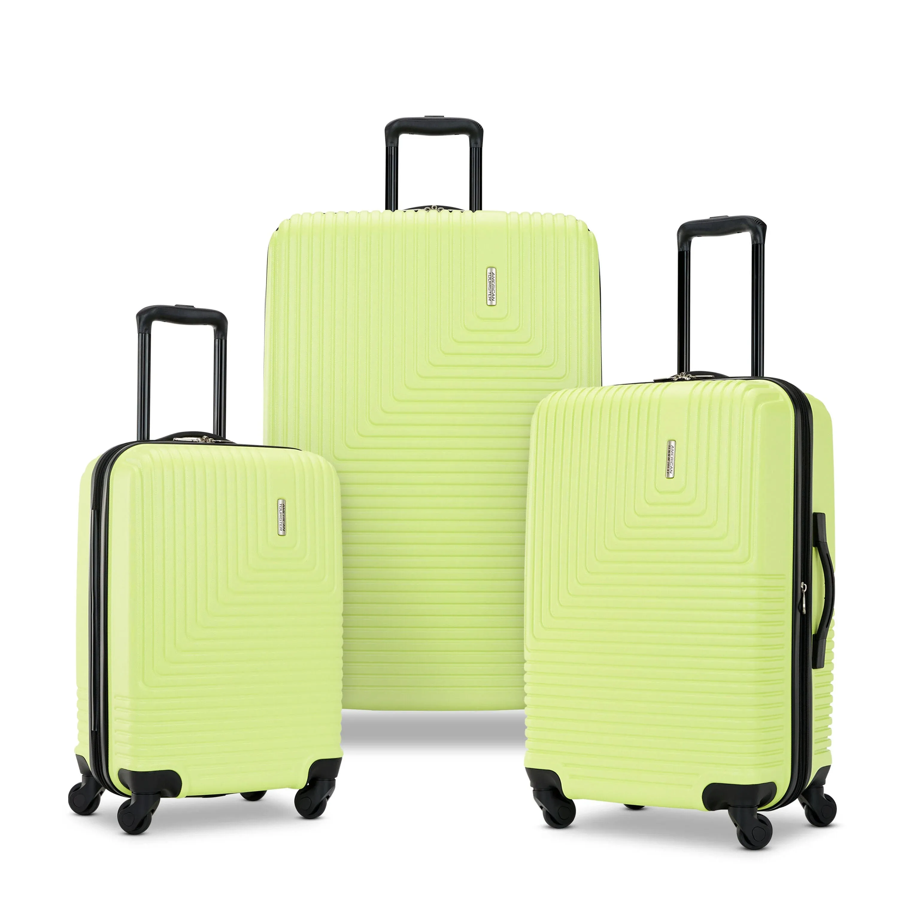 American Tourister Groove 3-Piece Spinner Set - Celery Green