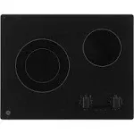 New! GE 2 Burner Electric Radiant Cooktop JP3021DPBB 220v