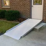 Silver Spring Aluminum Wheelchair Access Ramp - 10' L