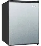 Sunpentown 2.4 Cu. ft. Compact Refrigerator - Stainless Steel - RF-244SS