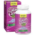 Natural Balance Colon Clenz | Herbal Colon Cleanse, Detox Cleanse, and Digestive Health Supplement - Gentle and Dependable Overnight Formula - 60-Day Guarantee (120 Servings, 120 VegCaps)