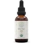 Wild Yam B60 Alcohol-Free Herbal Extract USDA Organic Tincture, Concentrated Liquid Drops Natural Wild Yam (Dioscorea Villosa) Dried Root 2 fl oz