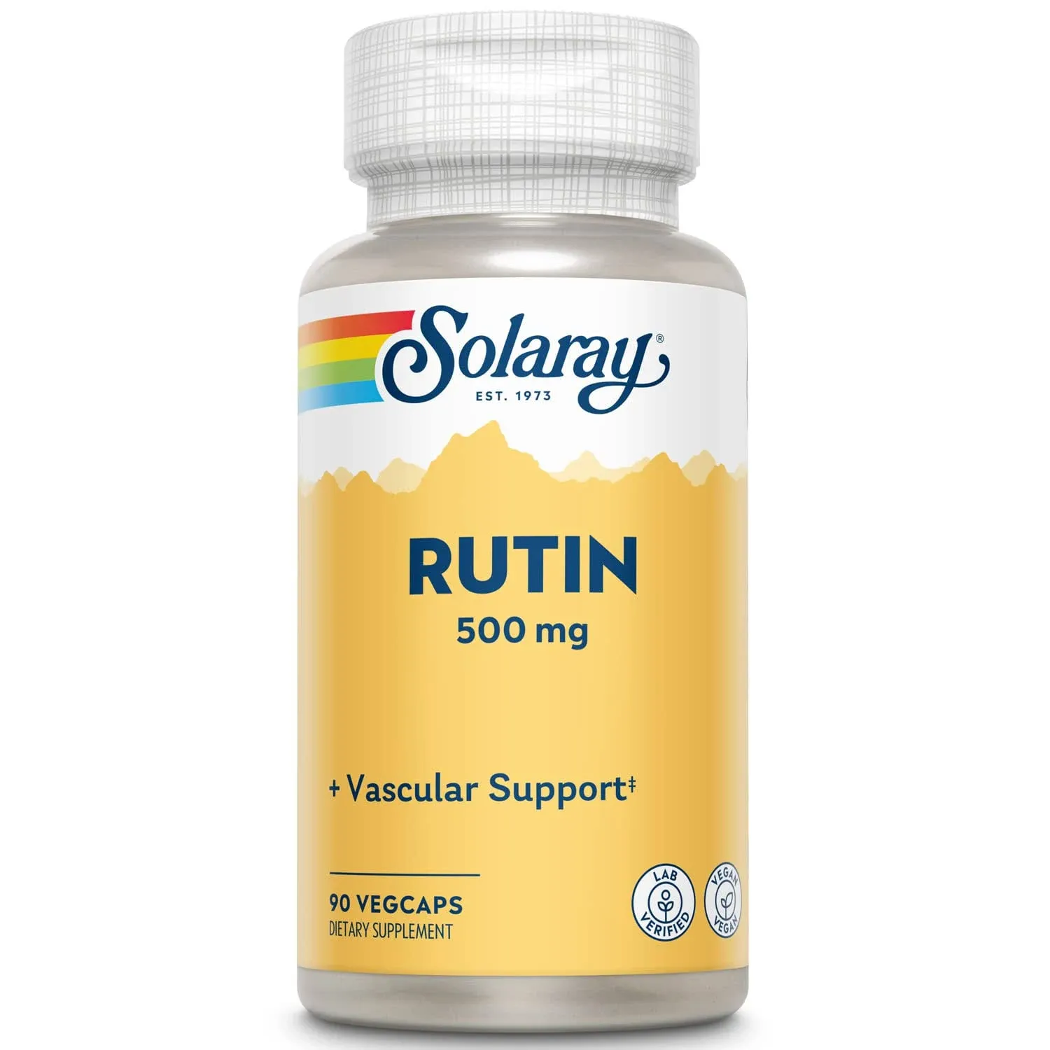 Solaray Rutin 500 Mg Supplements, 90 Count