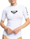 Roxy Women's Whole Hearted Short Sleeve UPF 50 Rashguard