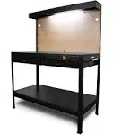 Wen WB4723 48-Inch Workbench with Power Outlets and Light