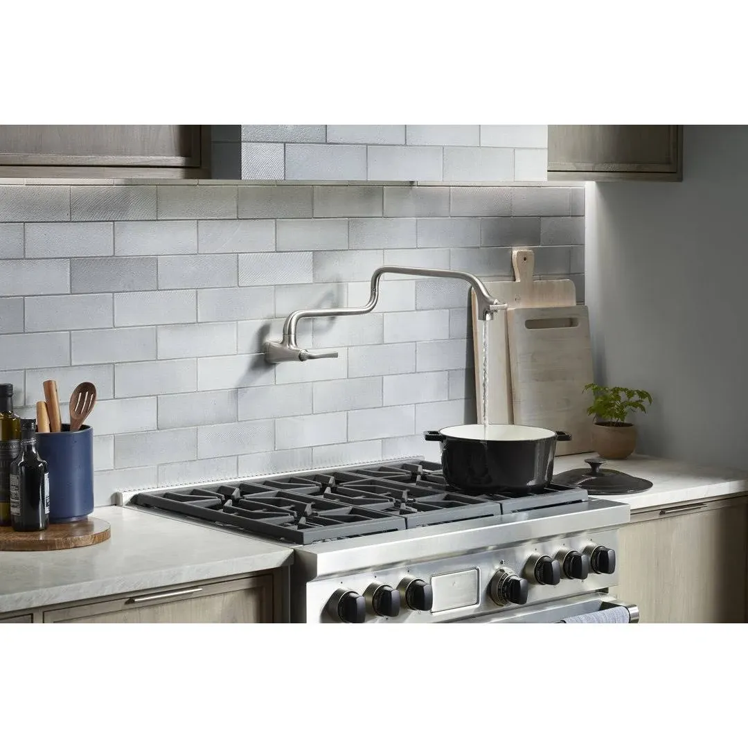 Kohler Graze Wall-Mount Pot Filler Faucet - Contemporary - Pot Fillers - by Buildcom | Houzz