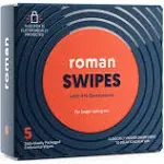 Roman Endurance Wipes, Swipes - 5 wipes