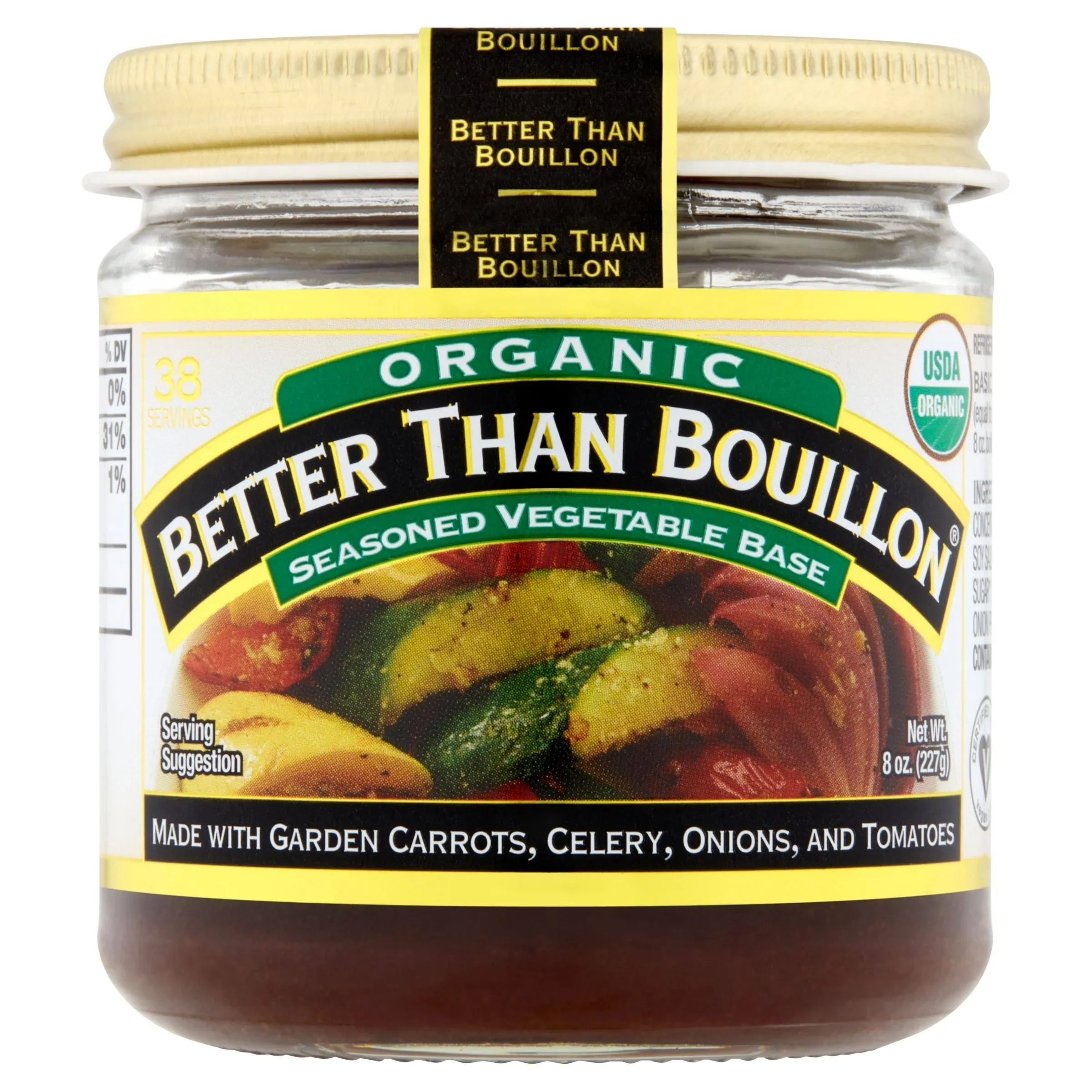 Better Than Bouillon Organic Vegetable Base - 8 oz