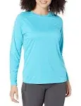 Baleaf Women's Long Sleeve Shirts UPF 50+ Sun Protection SPF Quick Dry Lightweight T-Shirt Outdoor Hiking Runing Fishing Light Green Size S