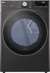 LG 7.4 Cu. Ft. Black Steel Front Load Electric Dryer | K. Alexander Kitchen & Bath | Raleigh, NC