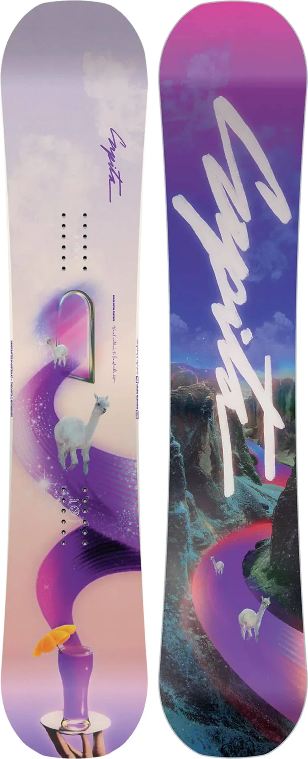 Capita Space Metal Fantasy Women's Snowboard 2024 145W