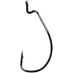 Offset Shank Worm Hooks EWG - NS Black