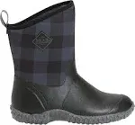 Muck Boots Muckster II Mid Women's Boot 6 / Black/Grey Plaid