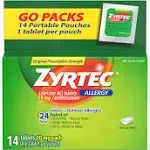 Zyrtec Allergy Tablets