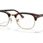 Ray Ban RX5154 Clubmaster Eyeglasses - 8058 Mock Tortoise