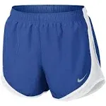 Nike Women's Dry Tempo Shorts - Blue/White - M