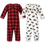 Hudson Baby Premium Quilted Coveralls Moose / 6-9 Months