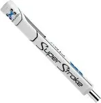 SuperStroke Traxion Claw 1.0 Putter Grip - White/Blue/Grey