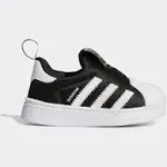 Adidas Superstar 360 Infant Toddler Lifestyle Shoes (Black/White)