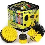 Drill Brush All Purpose Medium - Yellow