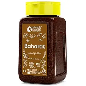 USimplySeason Baharat Spice Blend (4.8oz) - Middle Eastern All-Purpose Seasoning for Meats, Vegetables & More - Made in USA