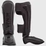 Venum Elite Standup Shin Guards - Matte/Black - M - Venum