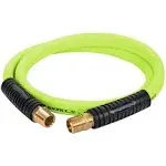 Flexzilla Swivel Whip Air Hose, 1/2 in. x 2 ft. (1/2 in. MNPT Swivel x 1/2 in. MNPT Ends), Heavy Duty, Lightweight, Hybrid, ZillaGreen - HFZ1202YW4SFlexzilla Swivel Whip Air Hose, 1/2 in. x 2 ft. (1/2 in. MNPT…